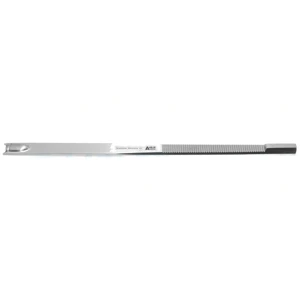 Gubia Parkes para joroba, 7" recta, hoja de 6.0mm de ancho, borde de corte con doble protección, mango plano – surgivalley (022030001)