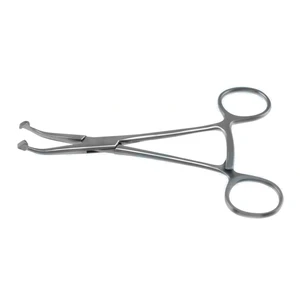 Platten-/Knochenhaltepinzette 4 3/4" Ringgriff – surgivalley (001213004)