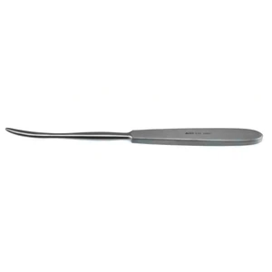 Quervian elevator 7 3/4" curved 6.0mm wide blade flat handle – surgivalley (007210586)