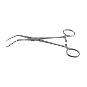 Reill-Knochenrepositionszange 7" mit gebogenen Backen und Ringgriff – surgivalley (001212123)