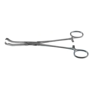 Schraubenhaltepinzette 7 1/2" abgewinkelt, Backen mit 4.77mm Durchmesser, Ringgriff mit Sperre – surgivalley (001212776)