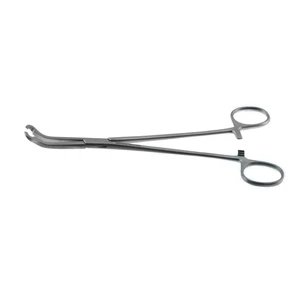 Schraubenhaltepinzette 7 1/2" abgewinkelt, Backen mit 5.28mm Durchmesser, Ringgriff mit Sperre – surgivalley (001212777)