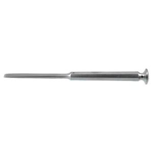 Stille-Type osteotome 6 1/4" straight 6.0mm wide hexagonal handle – surgivalley (011020072)
