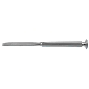Stille-Type osteotome 6 1/4" straight 8.0mm wide hexagonal handle – surgivalley (011020074)