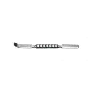 Watson-Cheyne elevator 7" double-ended straight and curved blunt 9.0mm and 10.0mm wide blades flat handle – surgivalley (002211772)