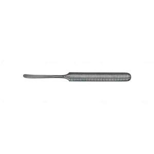 Williger bone elevator 6" slightly curved sharp 6.0mm wide blade flat handle – surgivalley (007210557)