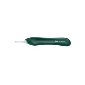 #5 knife handle 5" green plastic handle – surgivalley (006070007)