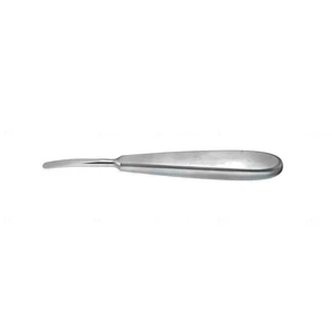 Cleft palate rasp 5 1/2" curved downwards straight 5.0mm wide flat handle – surgivalley (013070006)