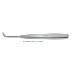 Cleft palate rasp 5 1/2" curved upwards straight 5.0mm wide flat handle – surgivalley (013070007)