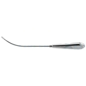 Disector de reborde orbitario Daniel EndoForehead 9 1/4" semic urvado, mango cuadrado dorado – surgivalley (017210139)