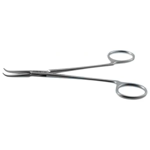 McCabe 面神经解剖镊 5 1/2" 弯角 14.0mm 光滑钳口 环柄 – surgivalley (001213310)