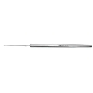 Meyerhoeffer chalazion curette 4 7/8" straight size #1 1.75mm cup flat handle – surgivalley (008040033)