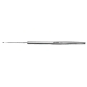 Meyerhoeffer chalazion curette 4 7/8" straight size #2 2.0mm cup flat handle – surgivalley (008040032)