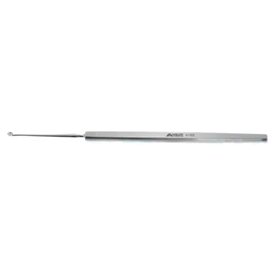 Meyerhoeffer chalazion curette 4 7/8" straight size #3 2.5mm cup flat handle – surgivalley (008040036)