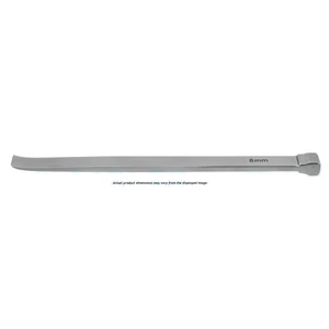 Mini osteotome 5" curved 2.0mm wide flat handle – surgivalley (012030045)