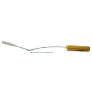 Disector mamario Weislander 17 3/4" hoja de 3.5cm x 5.5cm con borde romo y mango de agarre dorado con inV''indent – surgivalley (017210161)