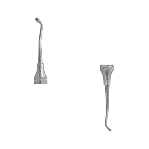 Apisonador Serrado Negro 12 para Acceso Dental en Cavidades Orales Pequeñas – surgivalley (039010045)