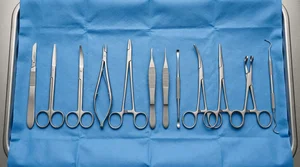 Exotic Animal Surgical 12 Piece Surgical Tool Set of 12 Set (090211397)
