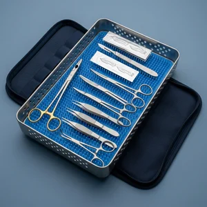 11 Pcs Advanced Pig Castration Set with Carrying Case (090211945)