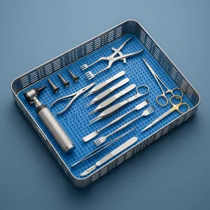 15 Pcs Ear Examination and Surgery Veterinary Otoscope Kit (090212004)