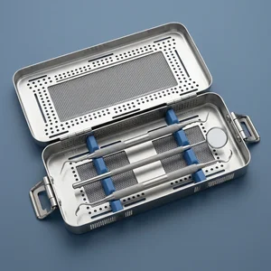 3 Pcs Dental Tartar Scraper and Remover Set Hollow Handle (090212069)