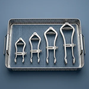 4 Pcs Canine Mouth Gag Set 3.5in, 4.5in, 5.5in & 6.5in (090212131)