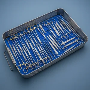 47 Pcs Deluxe Veterinary Kit Spay Surgery Set (090212183)