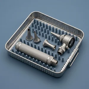 5 Pcs Veterinary Otoscope Set Animal Diagnostic Instruments (090212226)