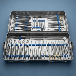 65 Pcs Oral Dental Extraction Surgery Instruments Set (090212265)