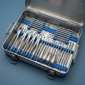 75 Pcs Oral Dental Extraction Surgery Extracting Elevators Forceps Set (090212294)