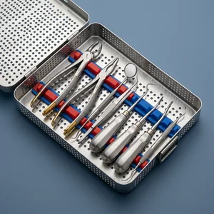 Set of 10 Pcs Oral Dental Extraction Kit+Extracting Forceps #150+151+74N (090212339)