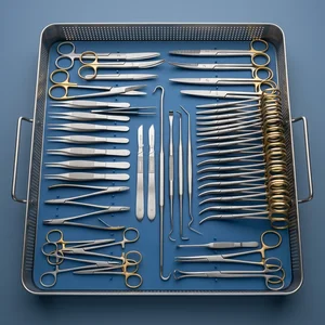 Veterinary General Surgery Set - Large - 49 Pcs (090212431)