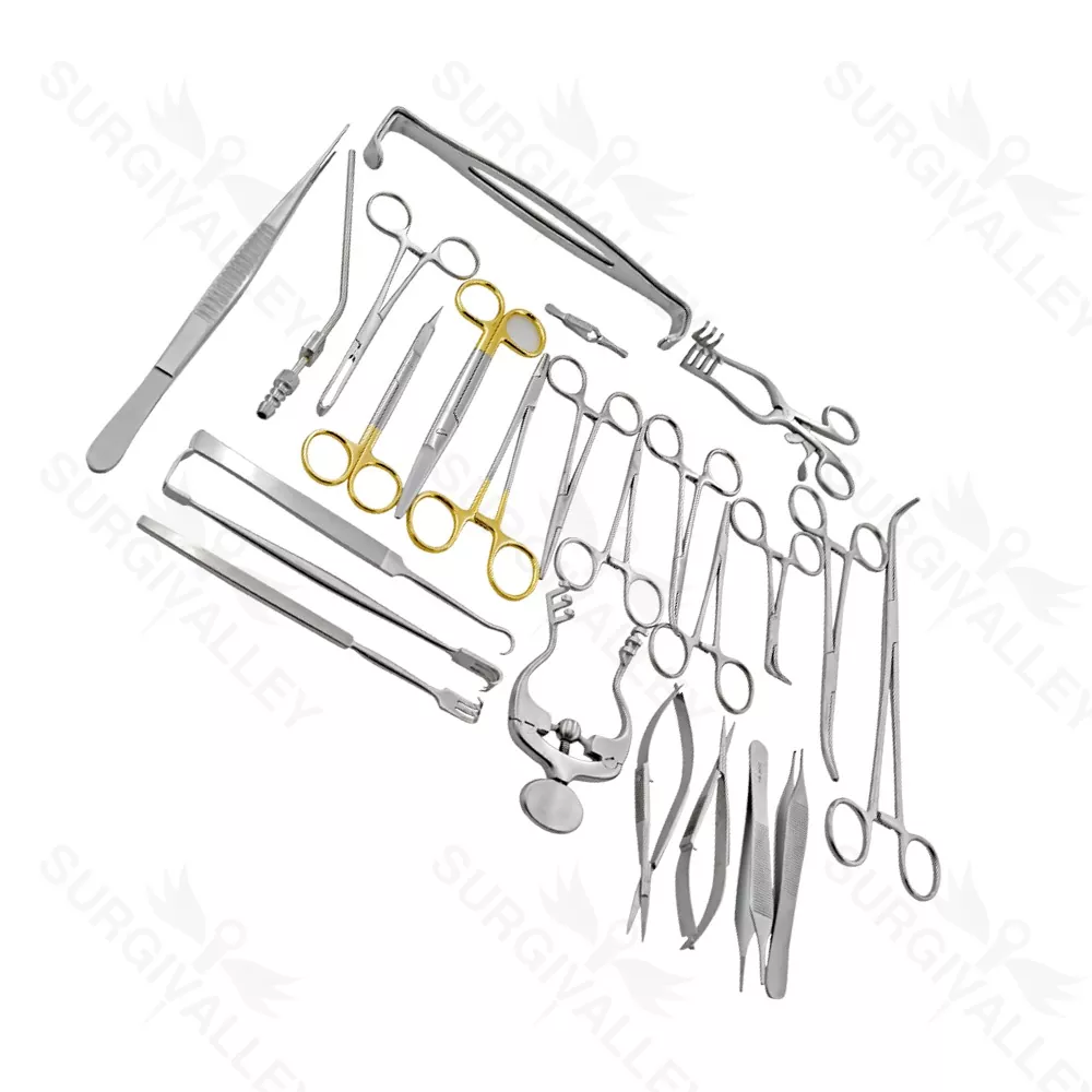 A.V. Fistula Surgical Instrument Set