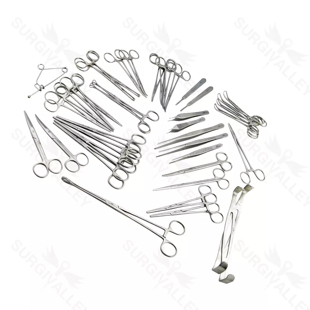 General Surgery Appendectomy Instruments Set Of 40