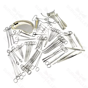 Hysterectomy Abdominal Instruments Set