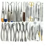 Dental Surgery Extracting Elevators Forceps Instrument Kit