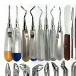 Dental Surgery Extracting Elevators Forceps Instrument Kit