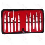 Orthodontic Reverse Action Tweezer Set