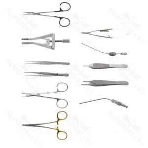 Basic Plastic Set Stainless Steel Plastic Surgery Instruments Set