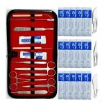 Basic First Aid Set Suture Emergency Trauma Survival Pack