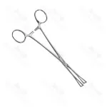 Duval Collin Intestinal Forceps Gripping Bulky Tissues Forceps Straight 195 mm