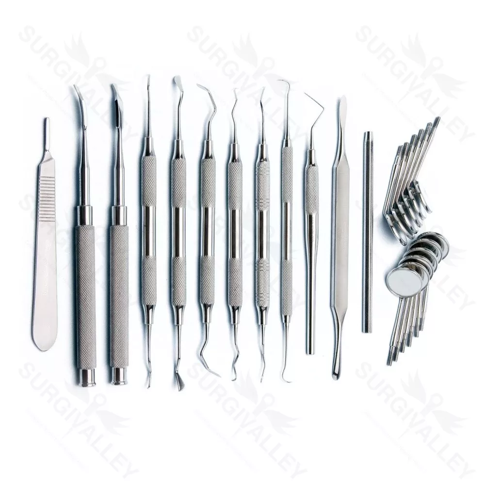 Veterinary Surgical Surgery Packs Periodontal Instrument Set