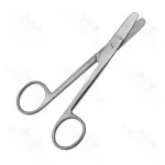 Harvey Wire Scissors Straight 1 Blade Serrated Veterinary Surgical Scissors