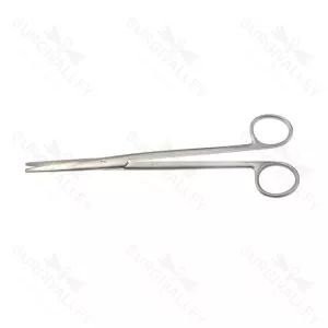 Mayo Sims Dissecting Scissors Straight Beveled Blade Non Sterile Reusable