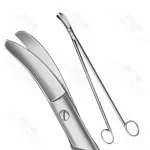 Rectal Scissors Medical Operating Veterinary Surgery Instrument