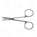 Spencer Suture Scissors Straight 115mm Notch Tip Non Sterile Reusable